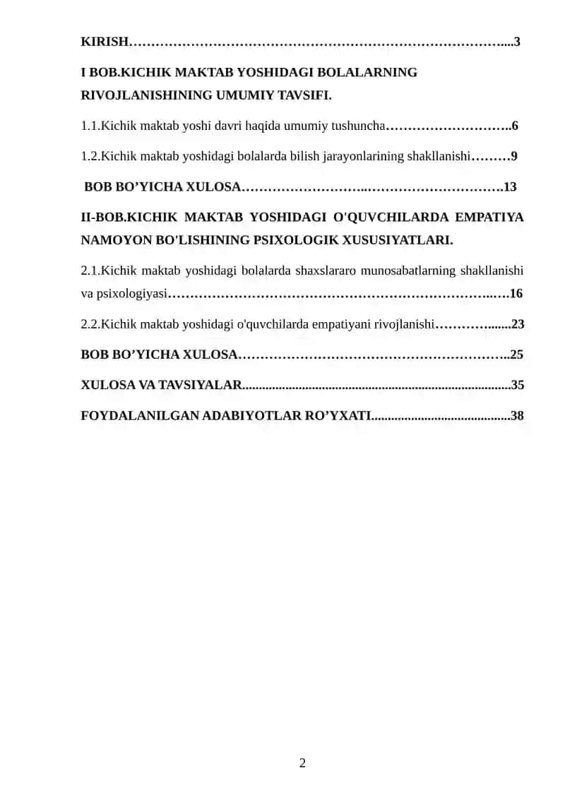 KICHIK MAKTAB YOSHIDAGI O‘QUVCHILARDA EMPATIYA RIVOJLANISHINING PSIXOLOGIK XUSUSIYATLARI 2