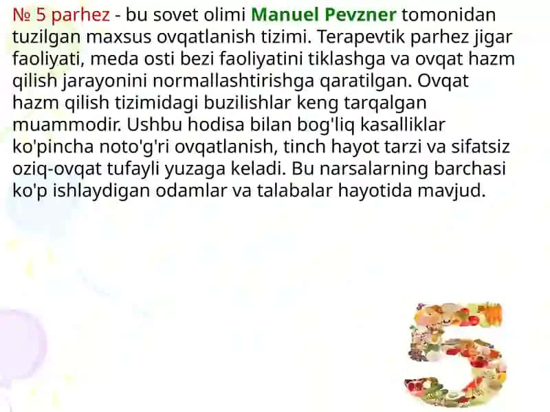 Parhez stoli 5 2
