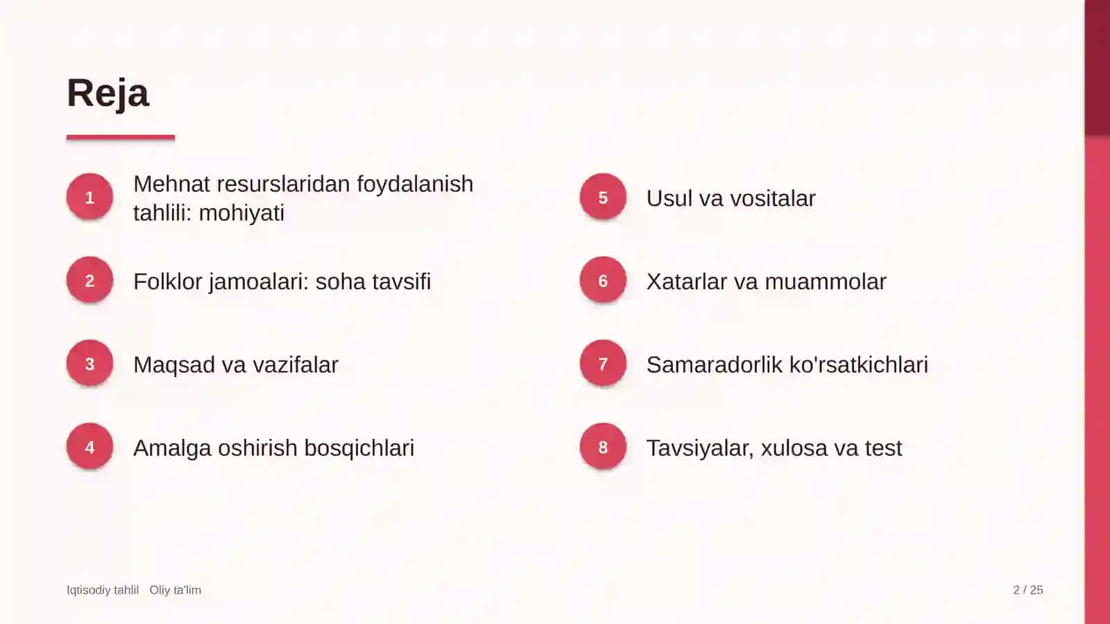 folklor jamoalarida mehnat resurslaridan foydalanish tahlili 7854 2