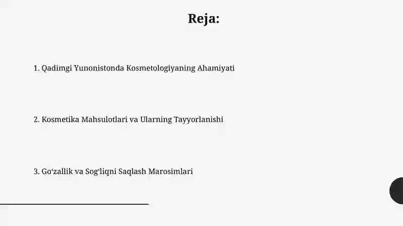 Qadimgi Yunonistonda kosmetologiyaning ahamiyati 2