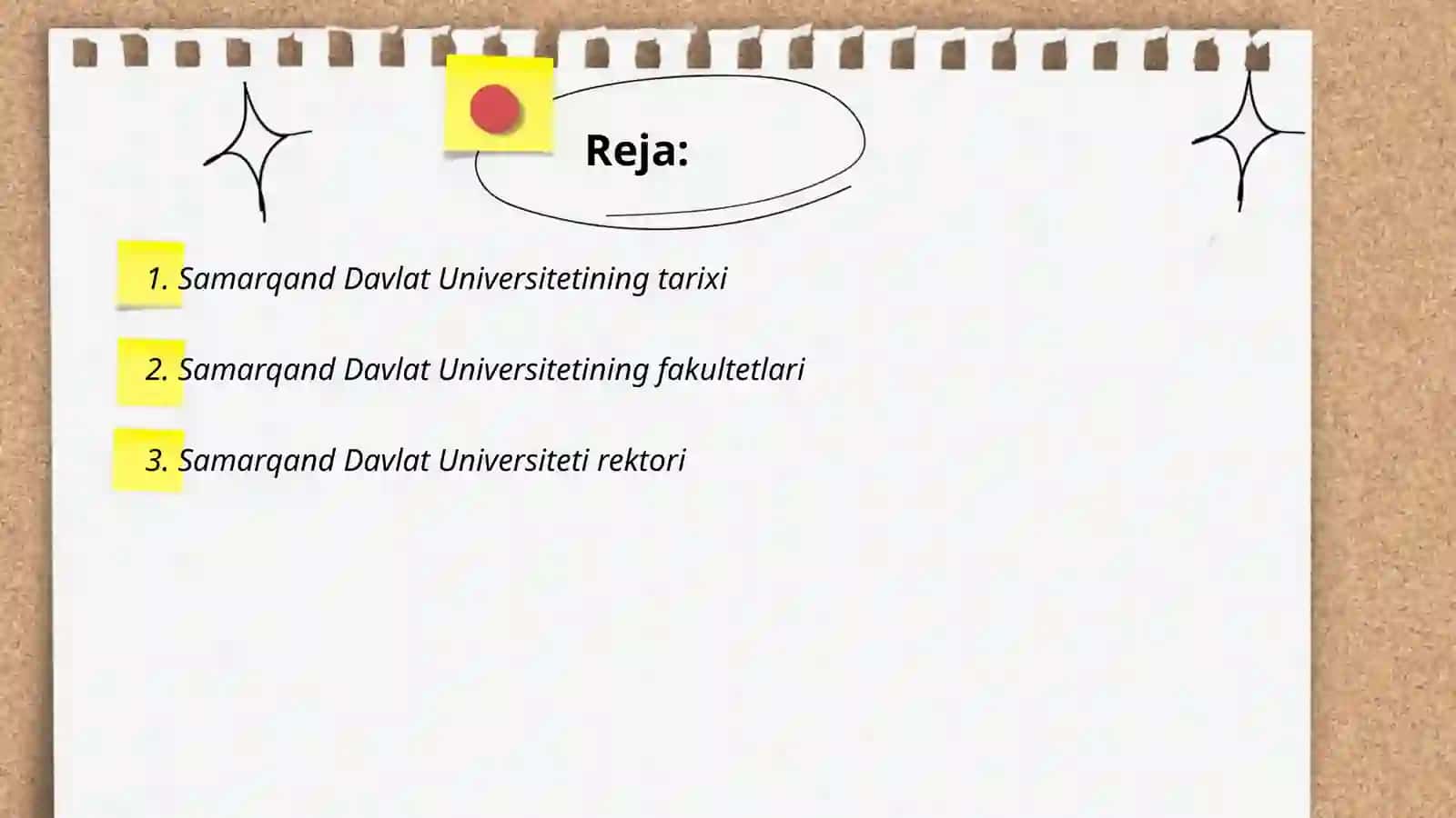 Samarqand Davlat Universiteti Tarixi 2