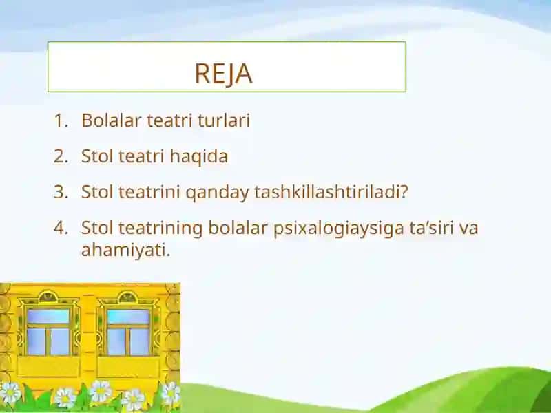 Stol teatri 2
