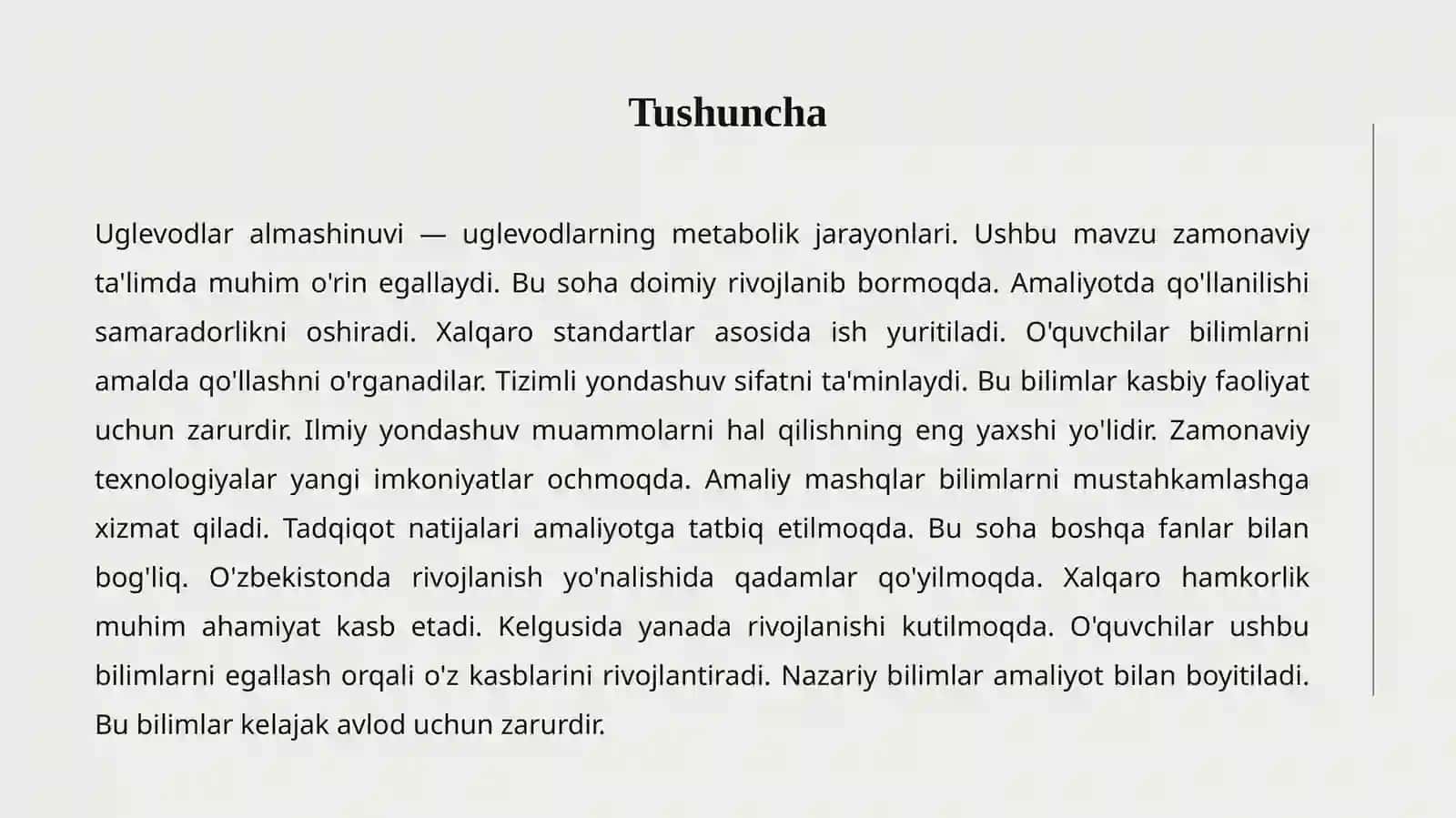 UGLEVODLAR ALMASHINUVI 2