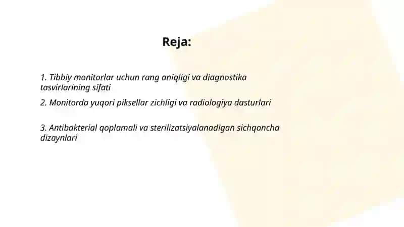 Monitor va sichqoncha qurilmalari 2