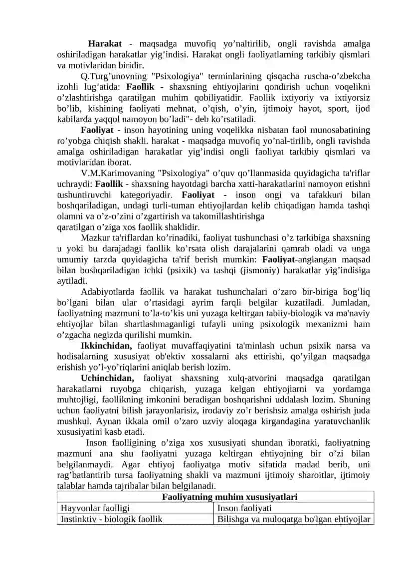 Faoliyat 2