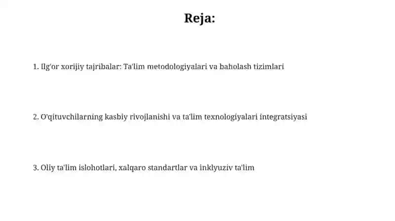 Finlyandiya fenomeni va o'qitish metodologiyasi 2