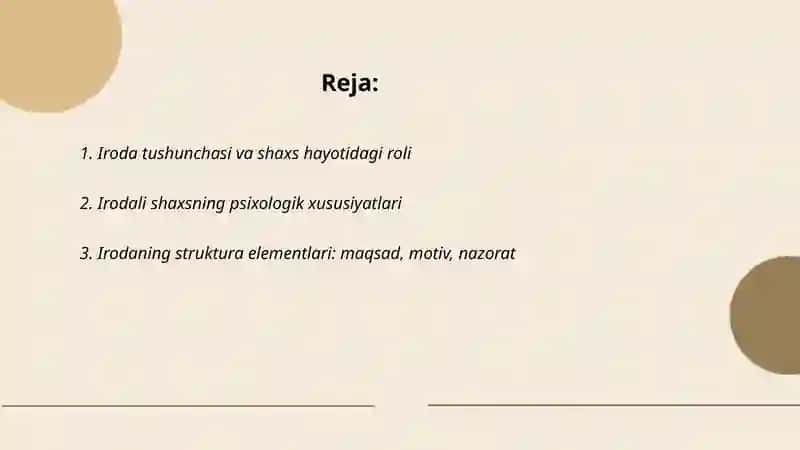 Iroda tushunchasi va shaxs hayotidagi roli 2