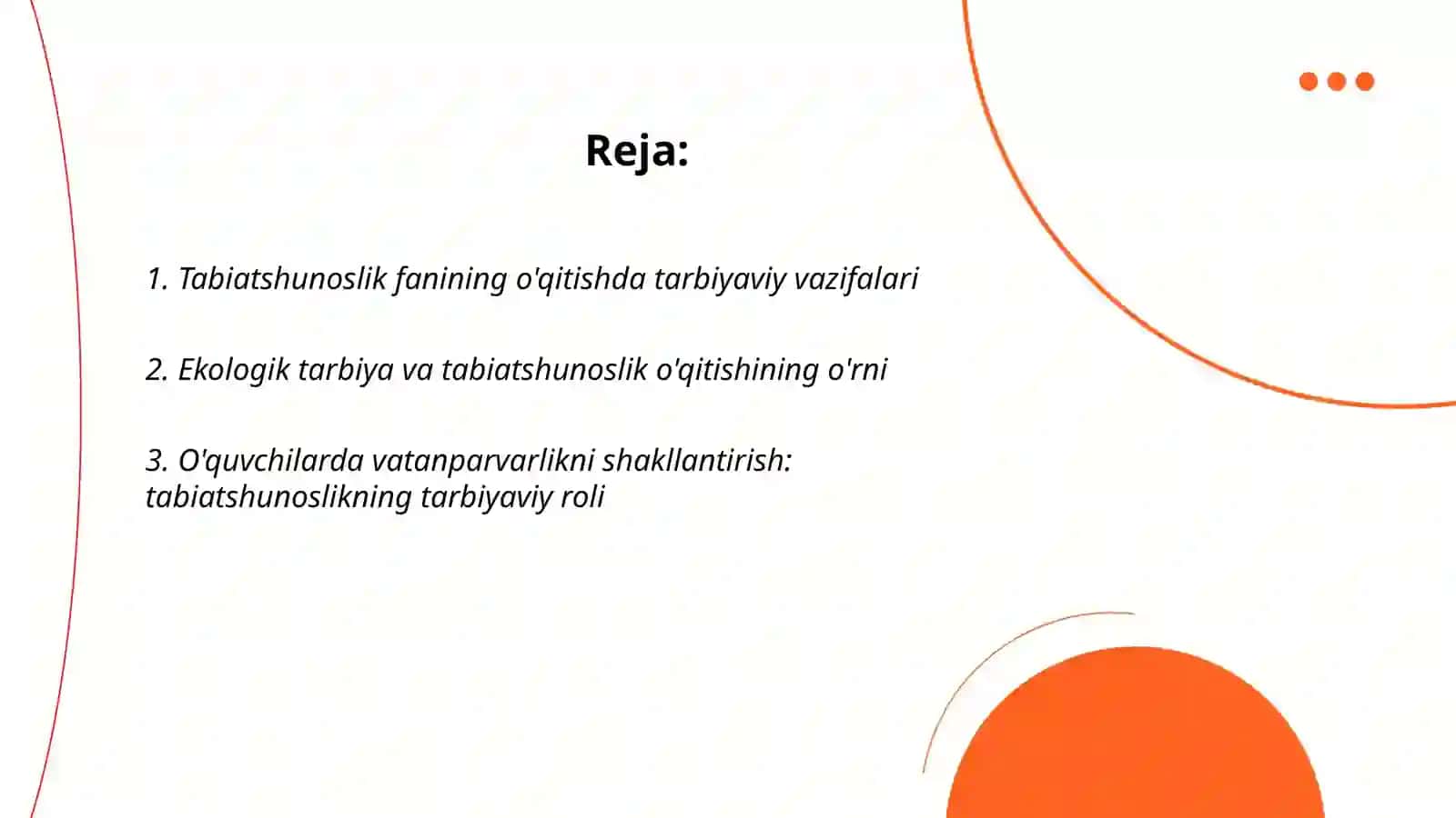 Tabiatshunoslikni o'qitishning tarbiyaviy ahamiyati 2