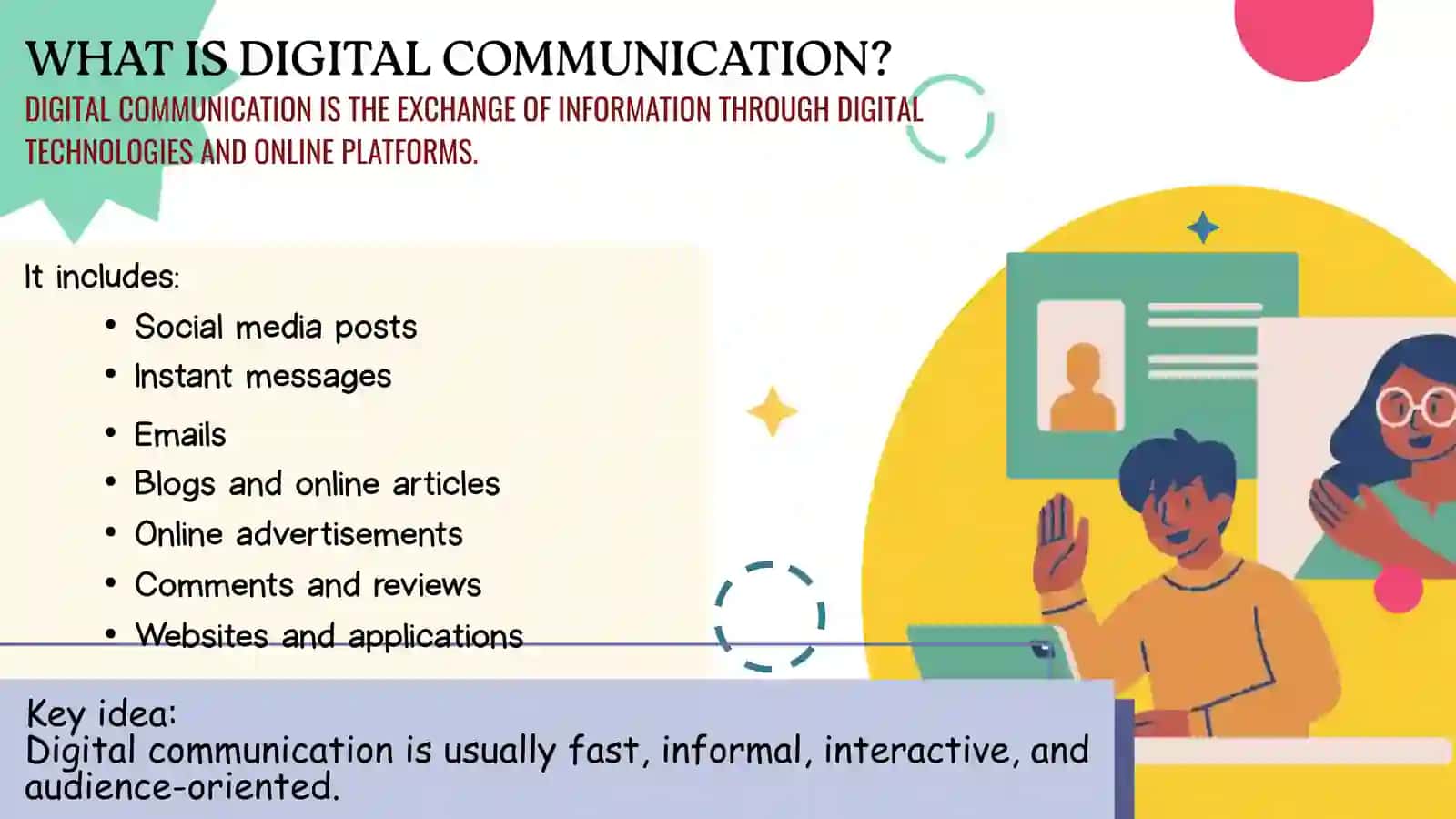 WHAT IS DIGITAL COMMUNICATION? 2