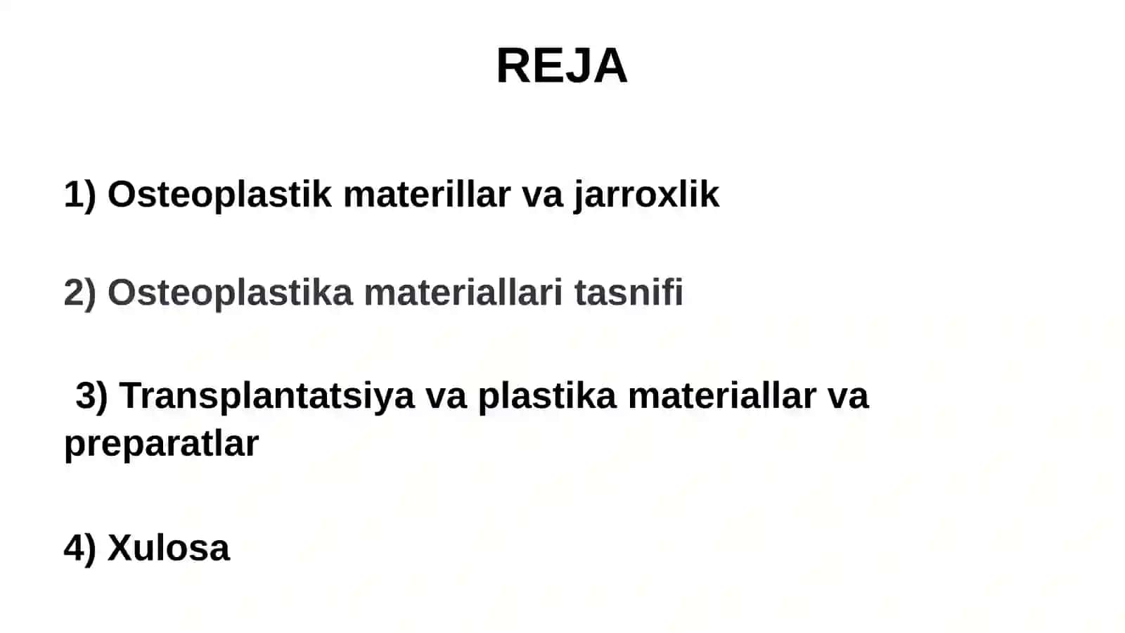 Parodontal xirurgiyada qattiq toʻqimalar transplantatsiyasi 2