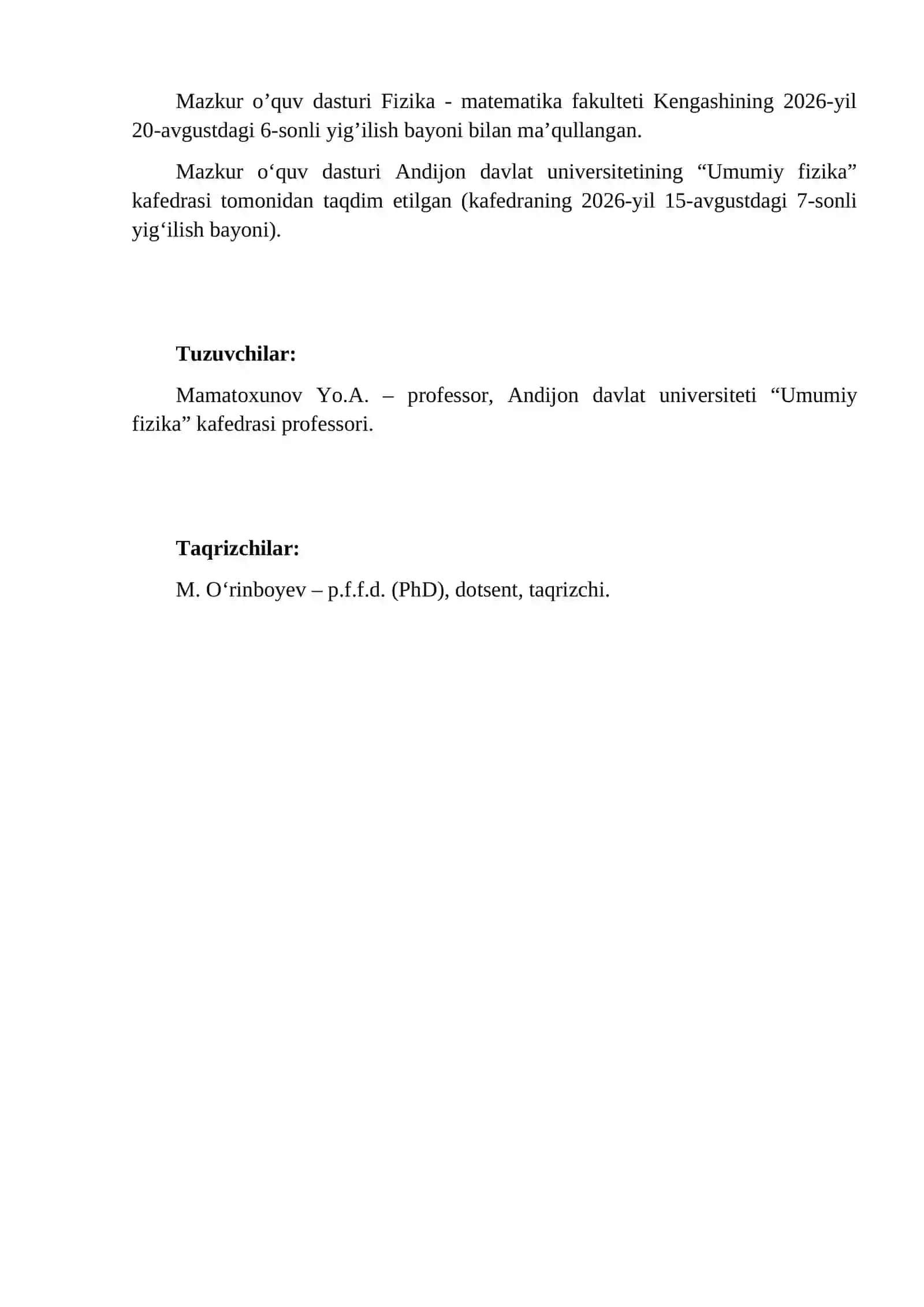 EKSPERIMENTAL FIZIKA METODLARI 2