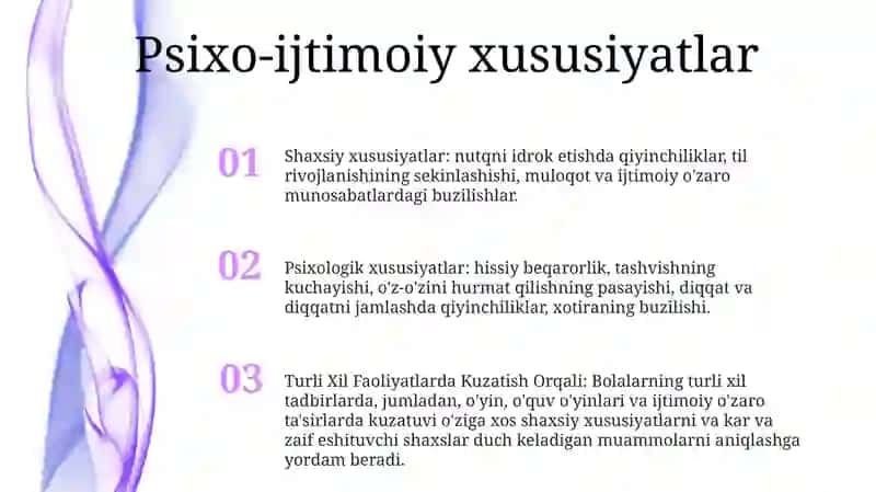 Turli Xil Faoliyatlarda Kuzatish Orqali Kar Va Zaif Eshituvchi Bolalar Shaxsiyatining Individual,Pisixologik Xususiyatlarini OʻRganish 2
