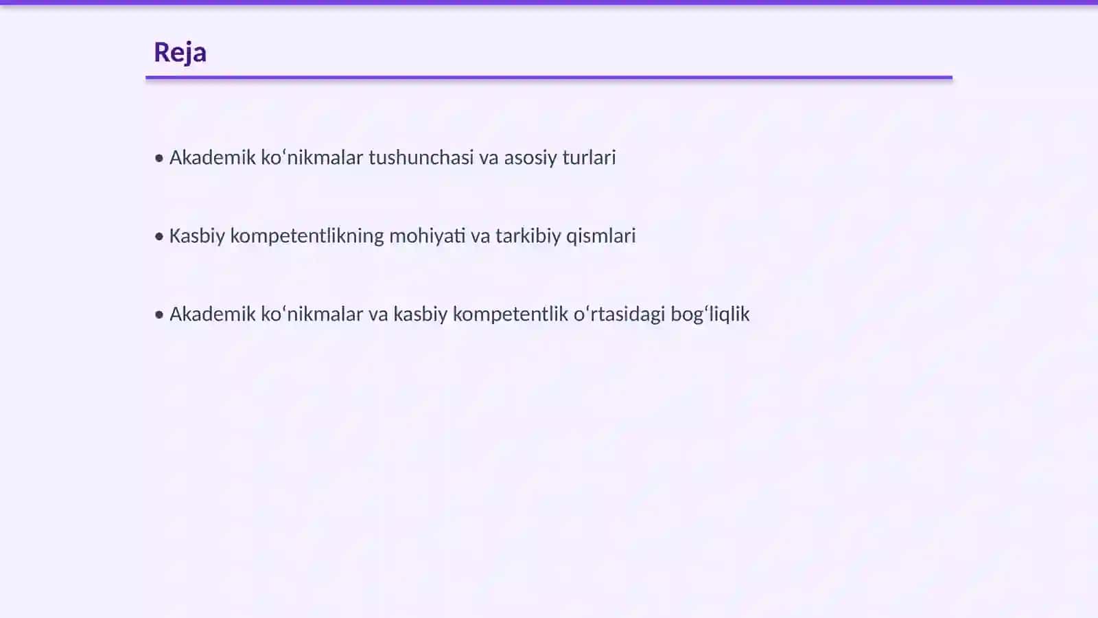 Akademik ko'nikmalar va kasbiy kompetentlik mohiyati va ahamiyati 2