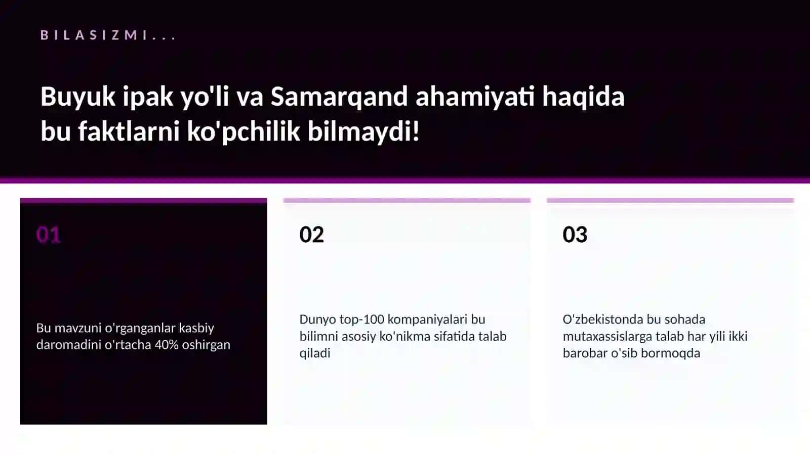 Buyuk ipak yo'li va Samarqand ahamiyati 2