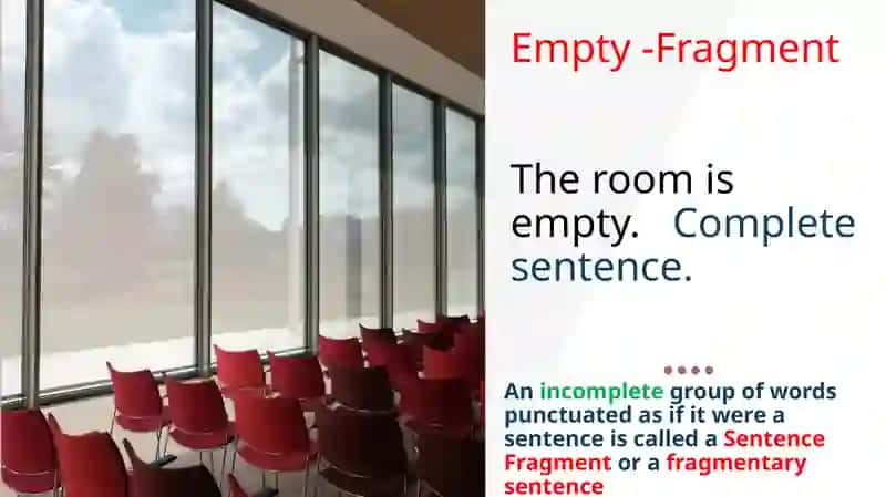 Errors in writing: Fragment Run-on Comma Splice 2