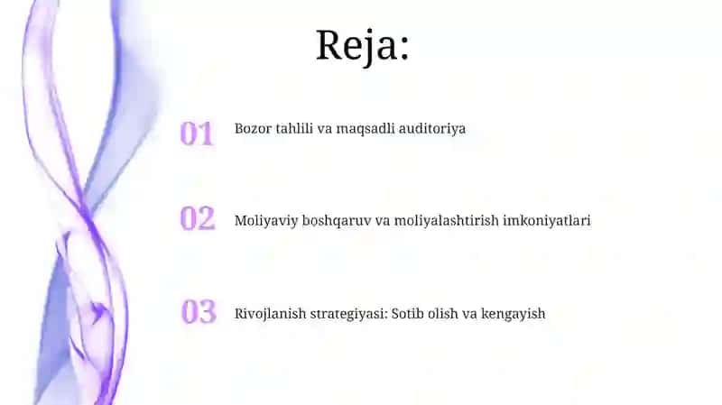 Biznesning o'sishi va rivojlanishi strategiyalari: Kichik biznesni o'stirish va rivojlantirish usullari 2