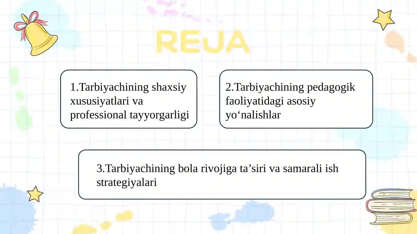 Ilk yoshdagi bolalar bilan ishlaydigan tarbiyachining shaxsi va faoliyatining oʻziga xos xususiyatlari 2