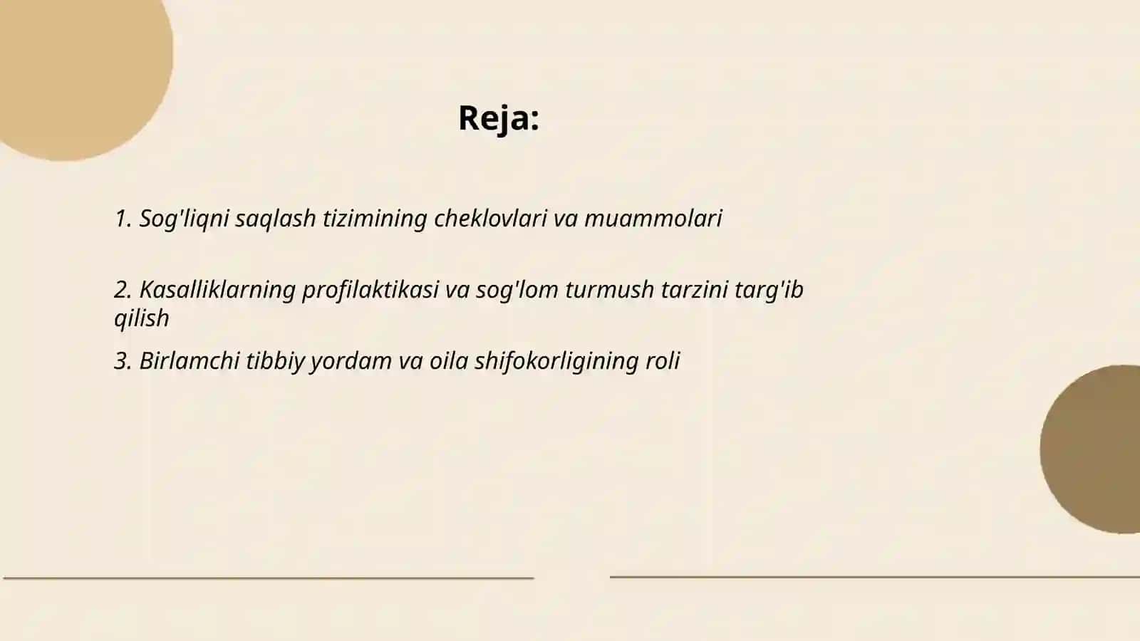 Salomatlik muammolari va tibbiy ijtimoiy xizmatlar 2