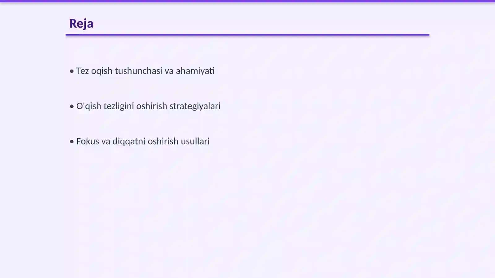 Tez oqishga orgatish usullari 2