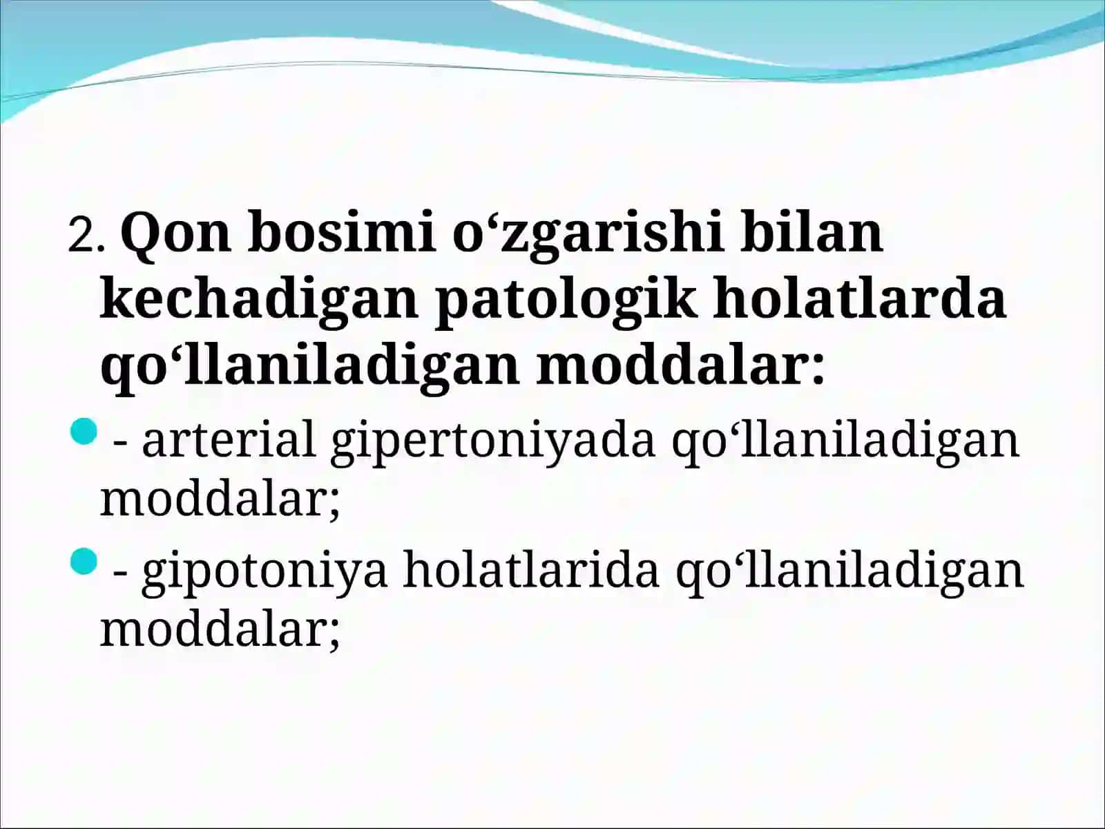 kardiotonik moddalar 2