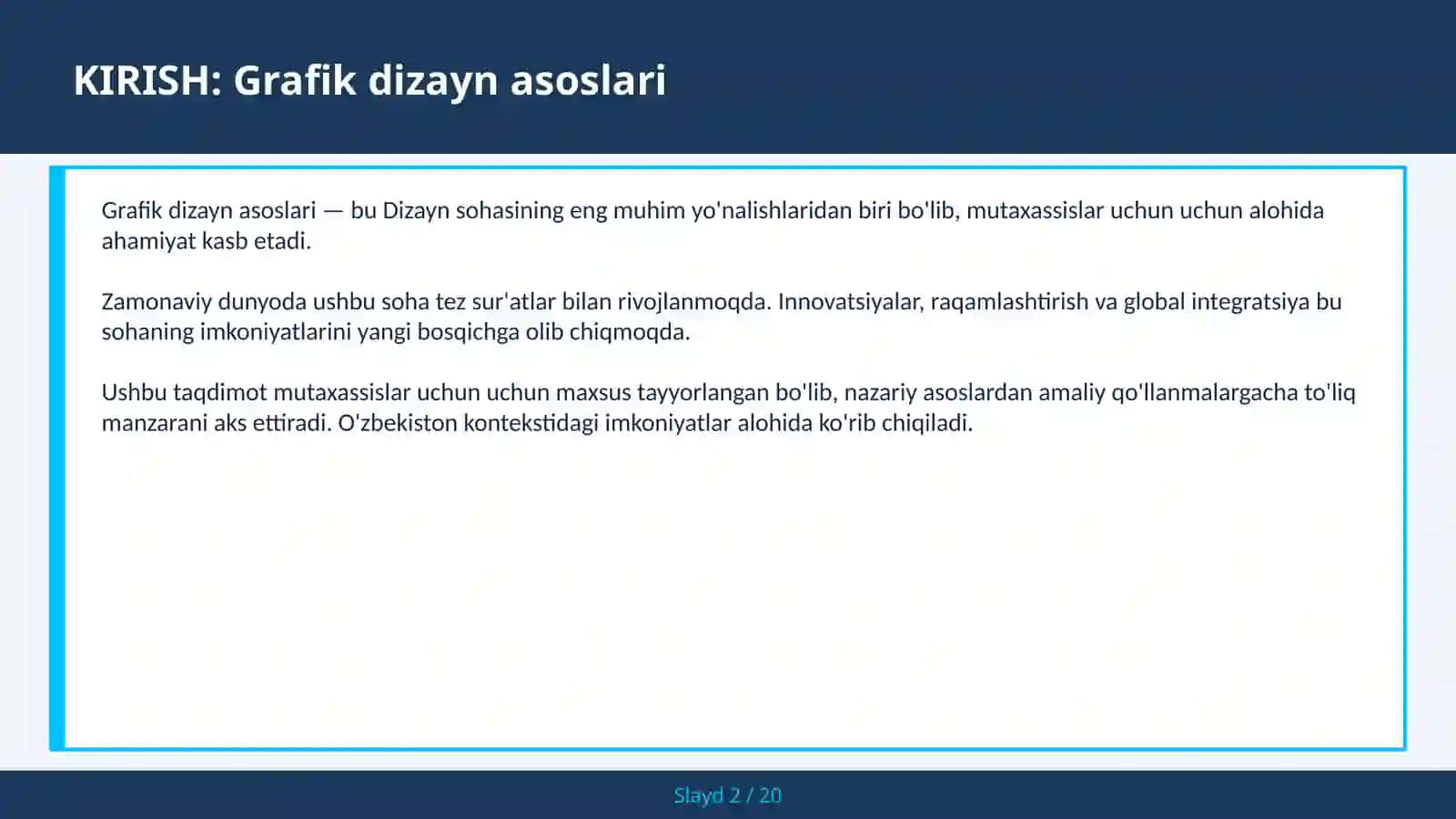 GRAFIK DIZAYN ASOSLARI 2