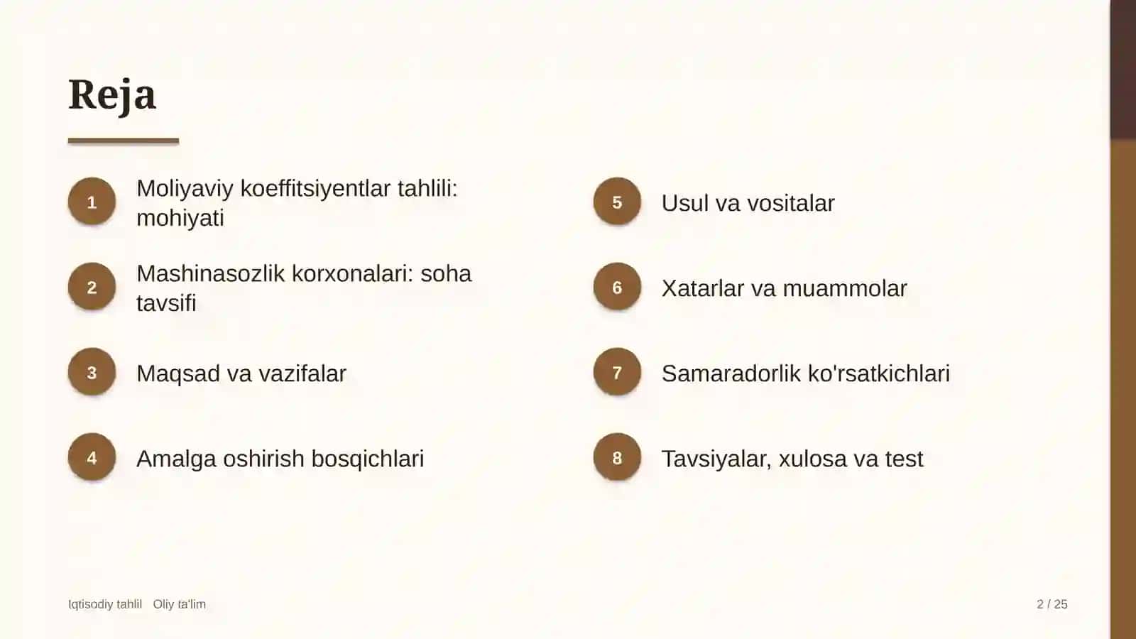 mashinasozlik korxonalarida moliyaviy koeffitsiyentlar tahlili 1649 2