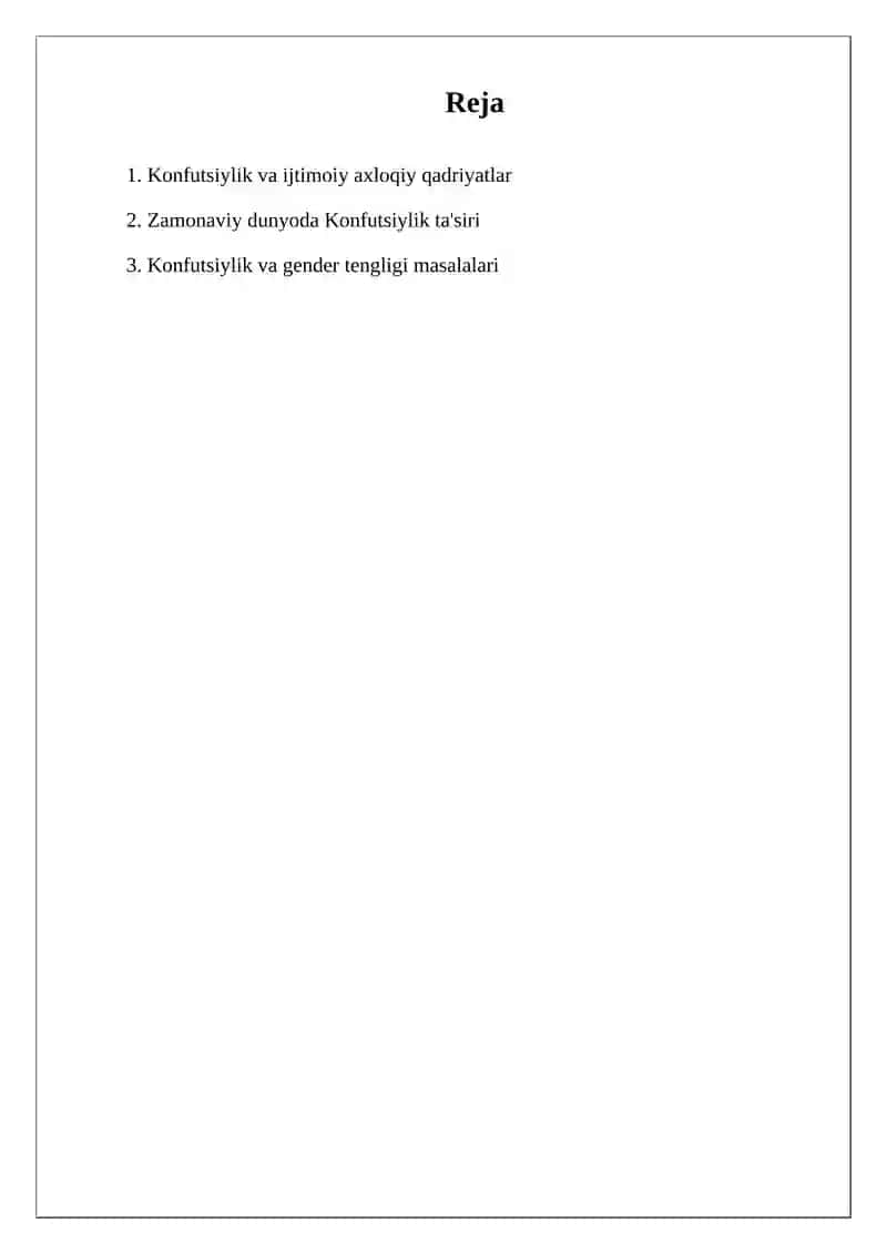 KONFUTSIYLIK VA UNING JAMIYATDAGI O'RNI 2