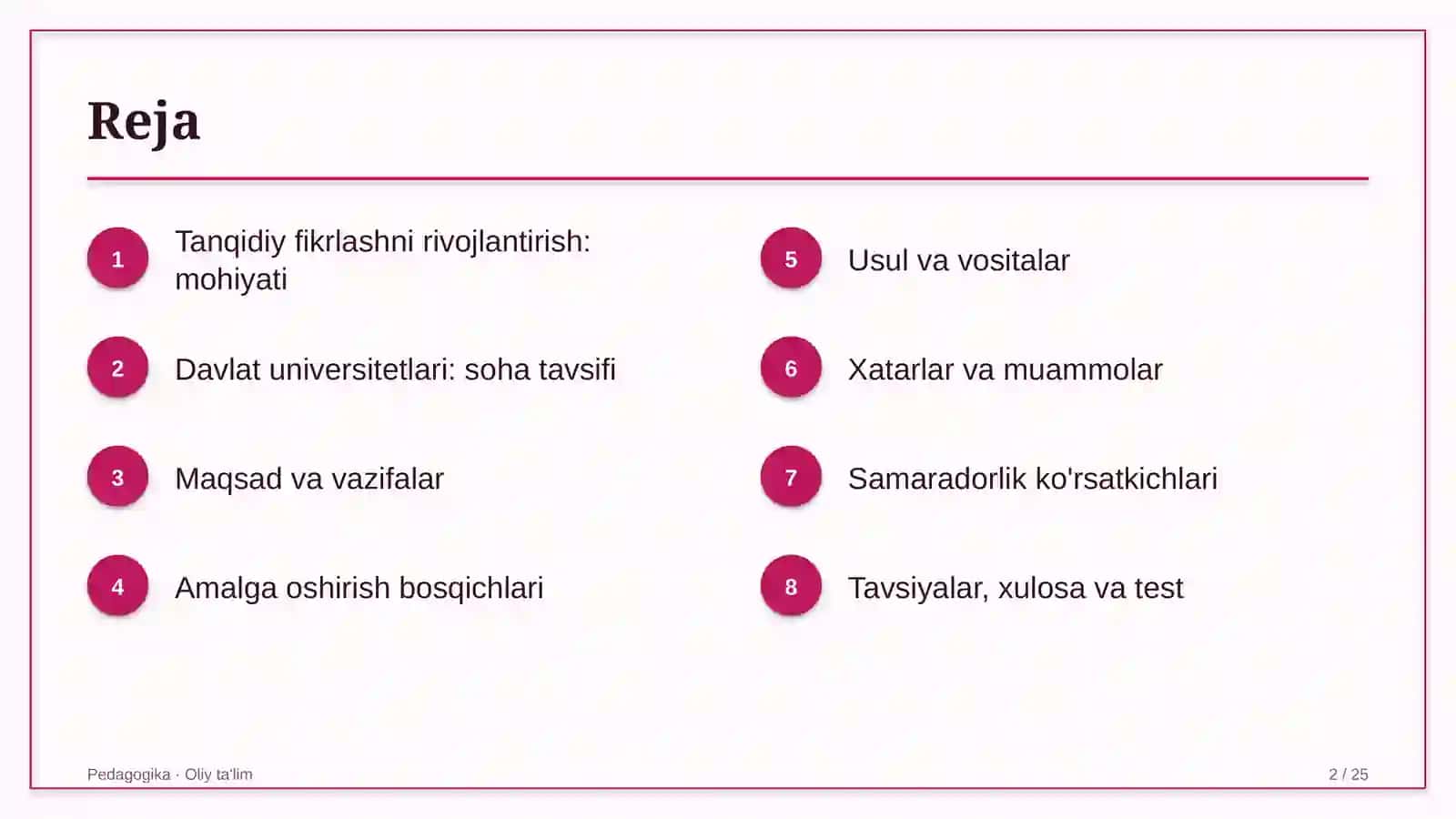 davlat universitetlarida tanqidiy fikrlashni rivojlantirish 3542 2