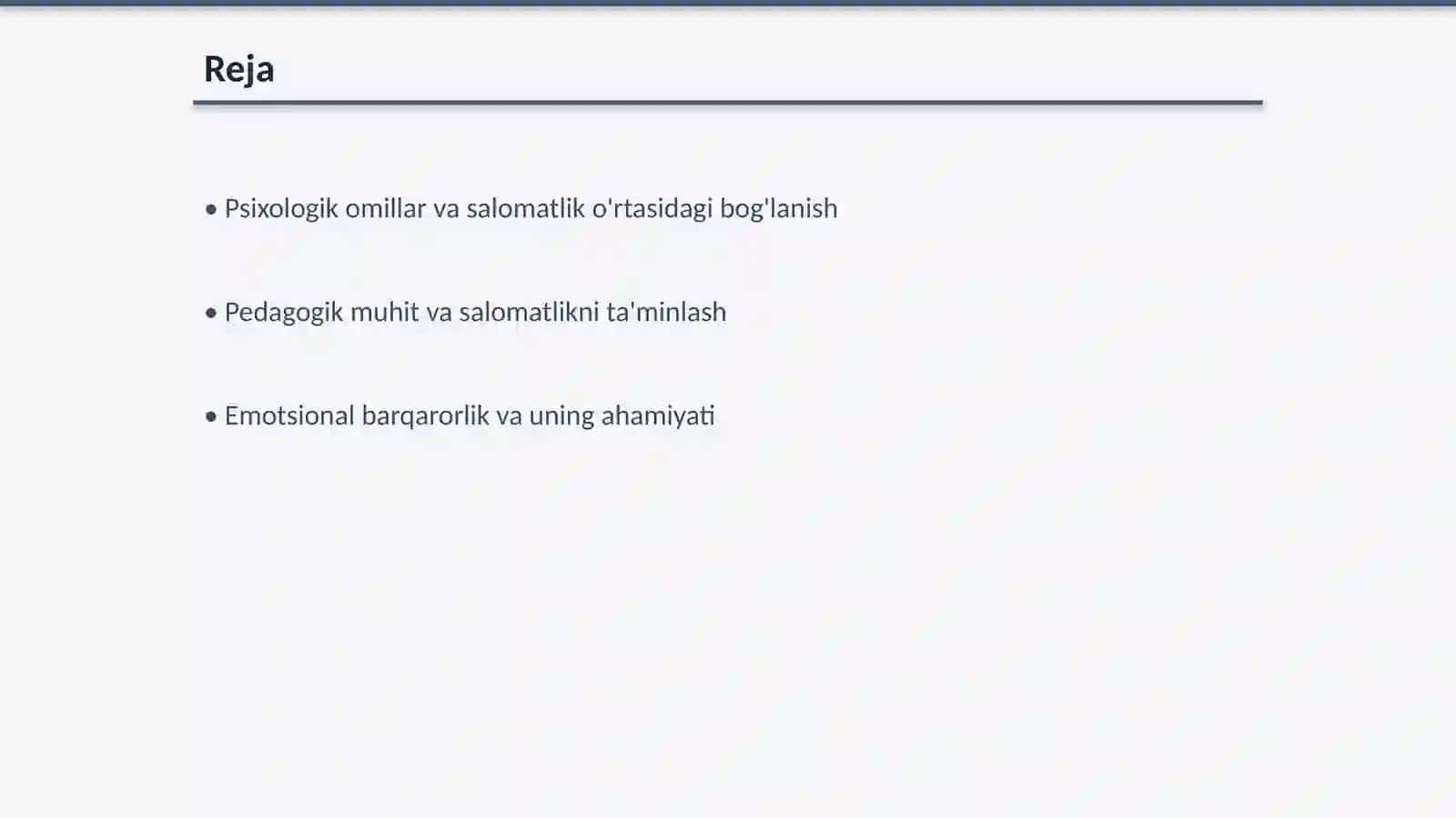 Salomatlikni ta'minlovchi zarur psixologik-pedagogik omillar 2