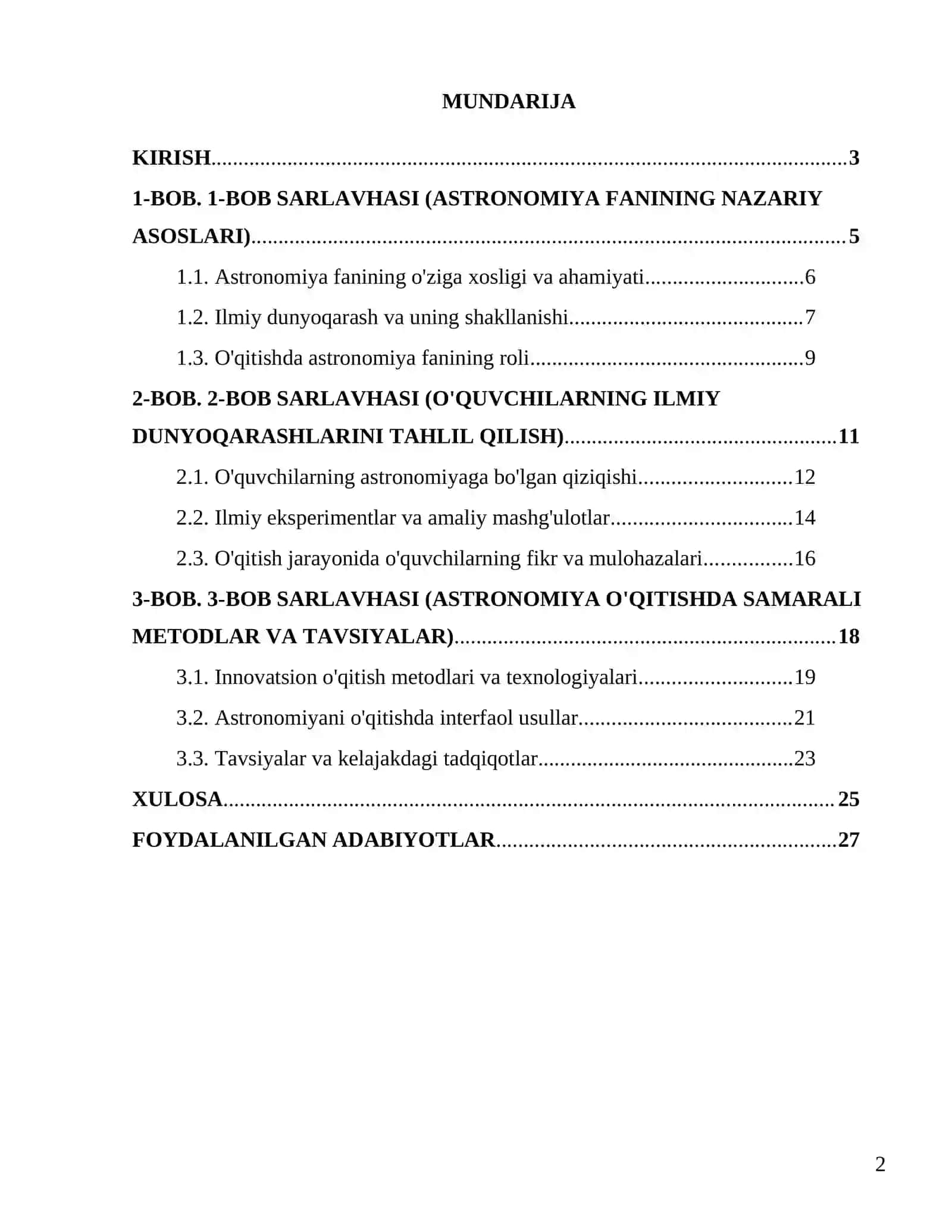 Astronomiya O'qitishda o'quvchilarning ilmiy dunyoqаrаshlarini shakllantirish 2