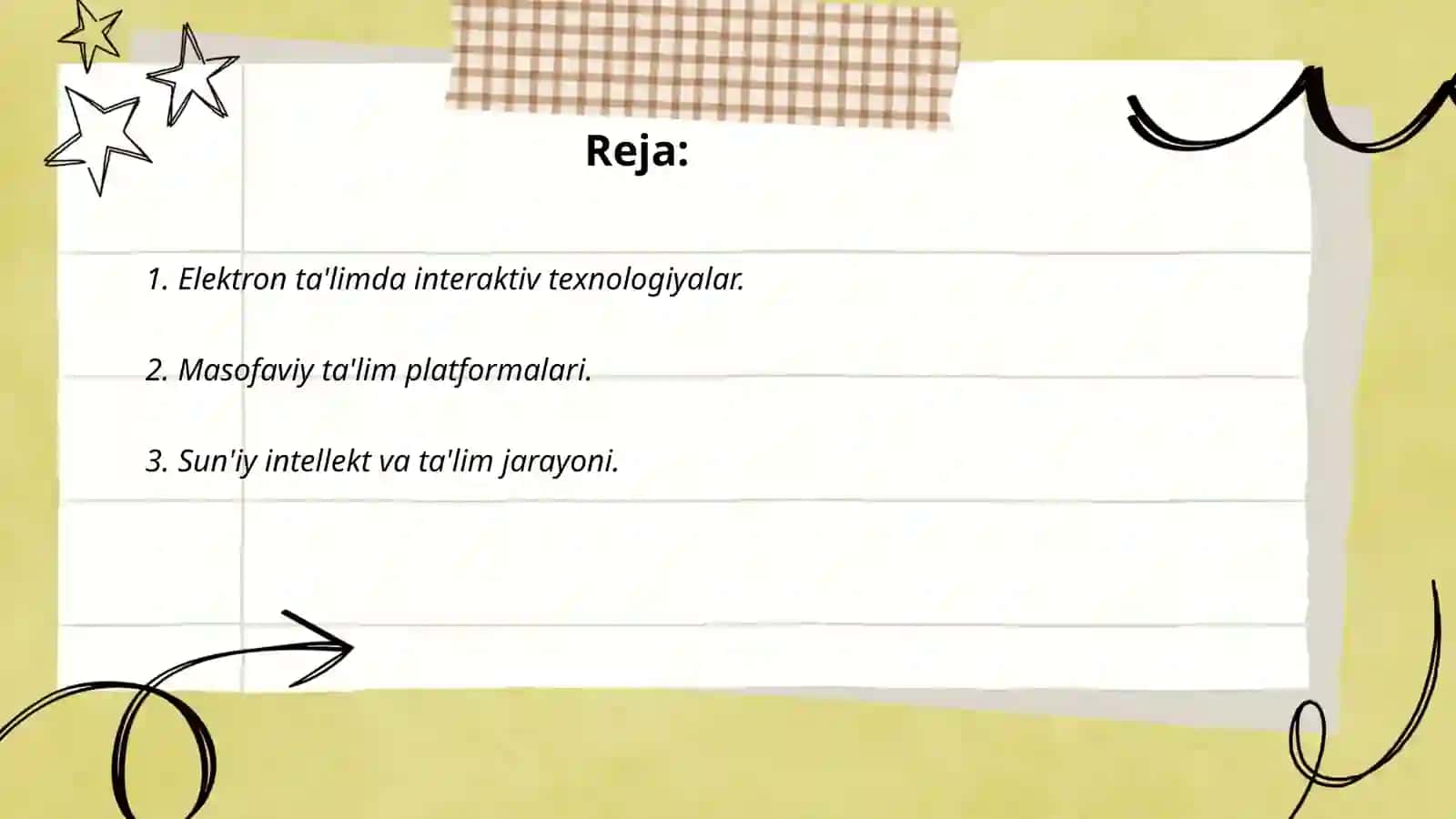 Elektron ta'lim rivojining yetakchi tendensiyalari 2