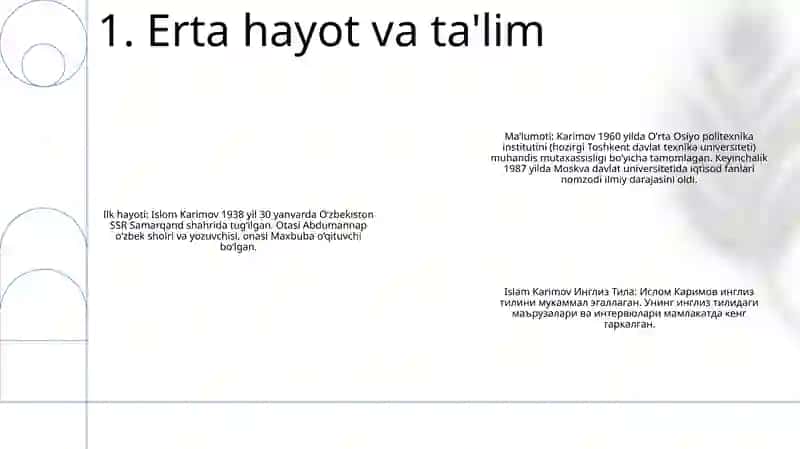 Islam Karimov Ingliz Tilida 2