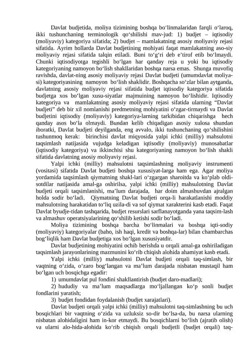 Davlat budjeti 2