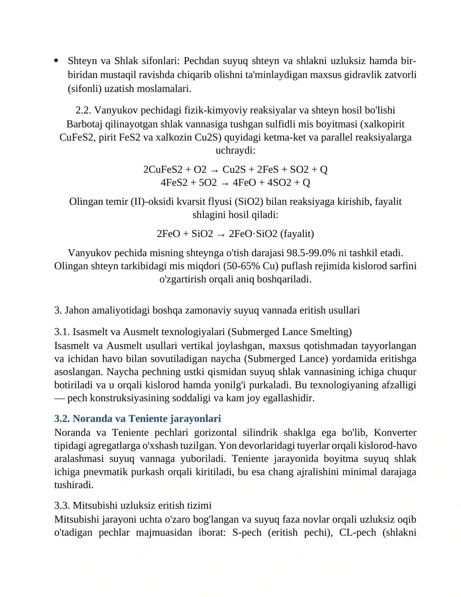 Suyuq vannada eritishning zamonaviy texnologiyasi 2