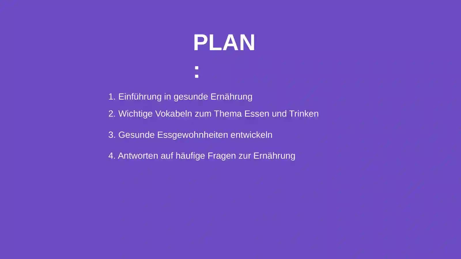 Essen und Trinken 2