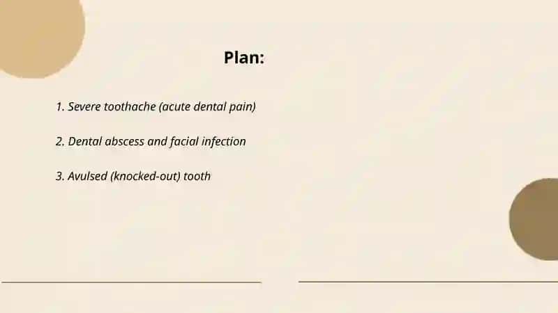 Dental emergencies 2