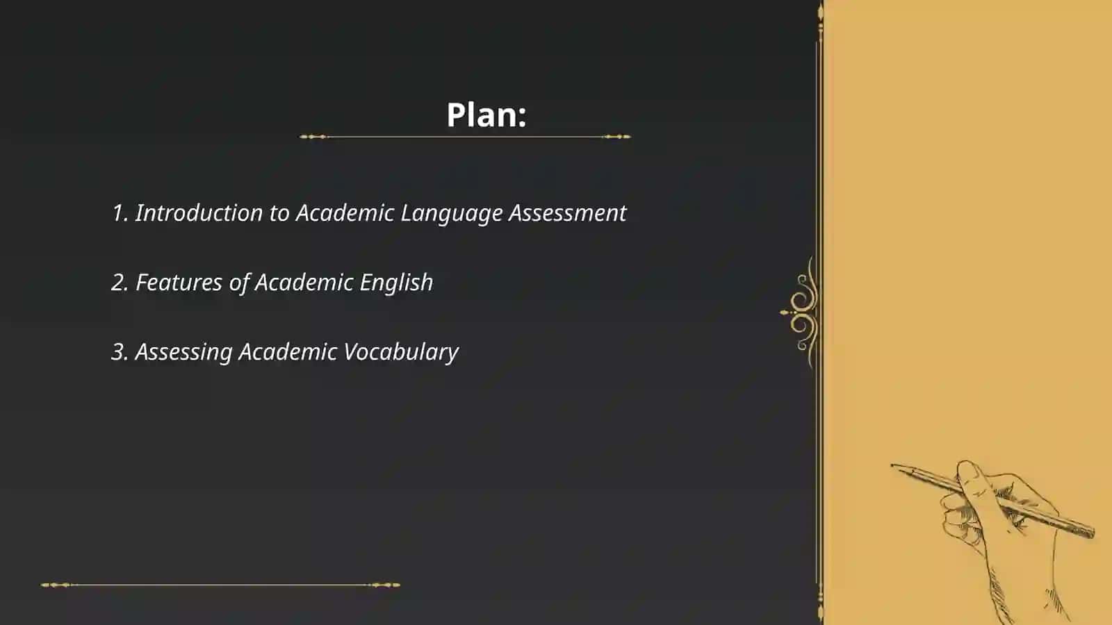 Academic Language Assessment 2