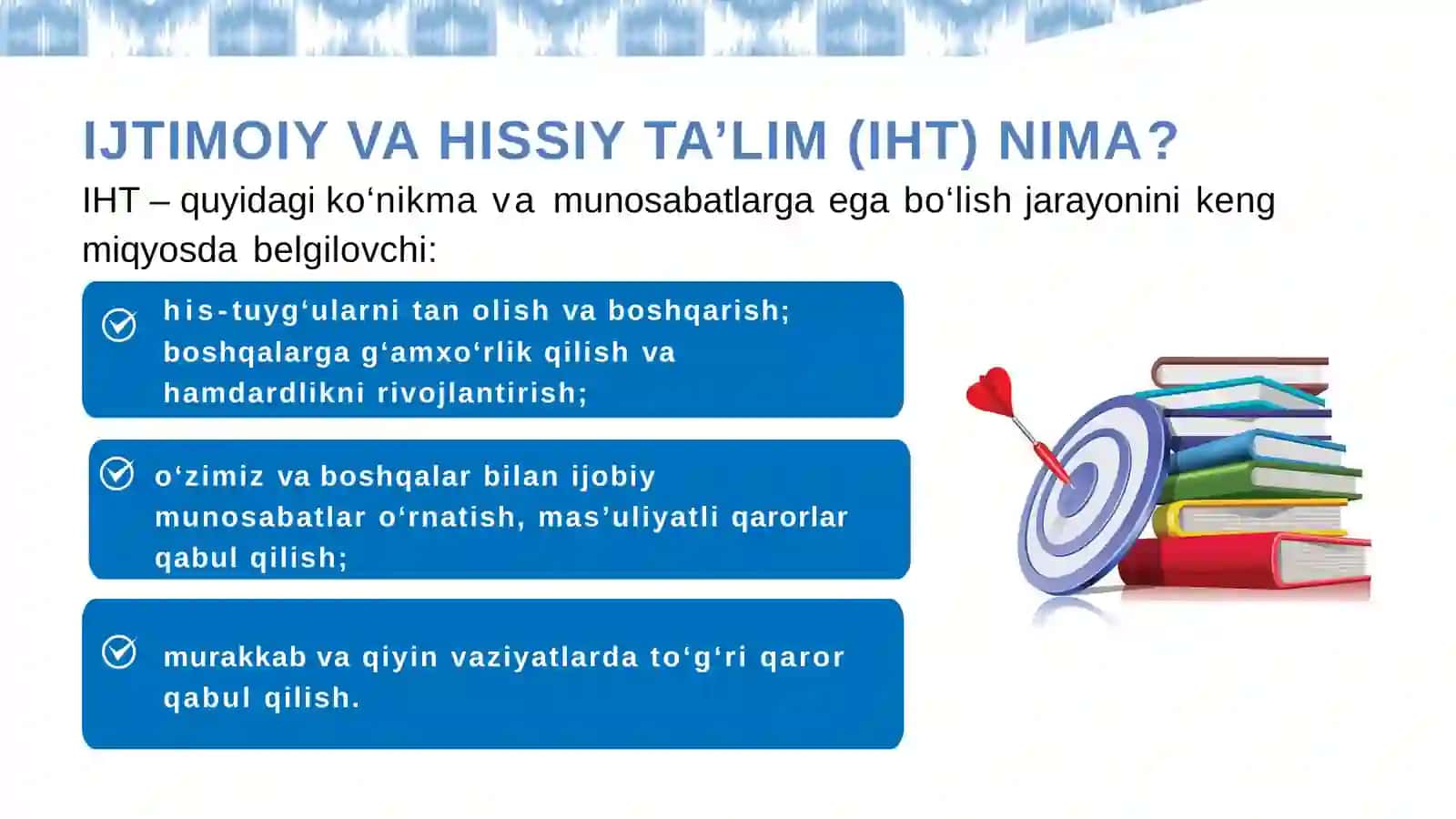Ijtimoiy va hussiy ta’lim 2