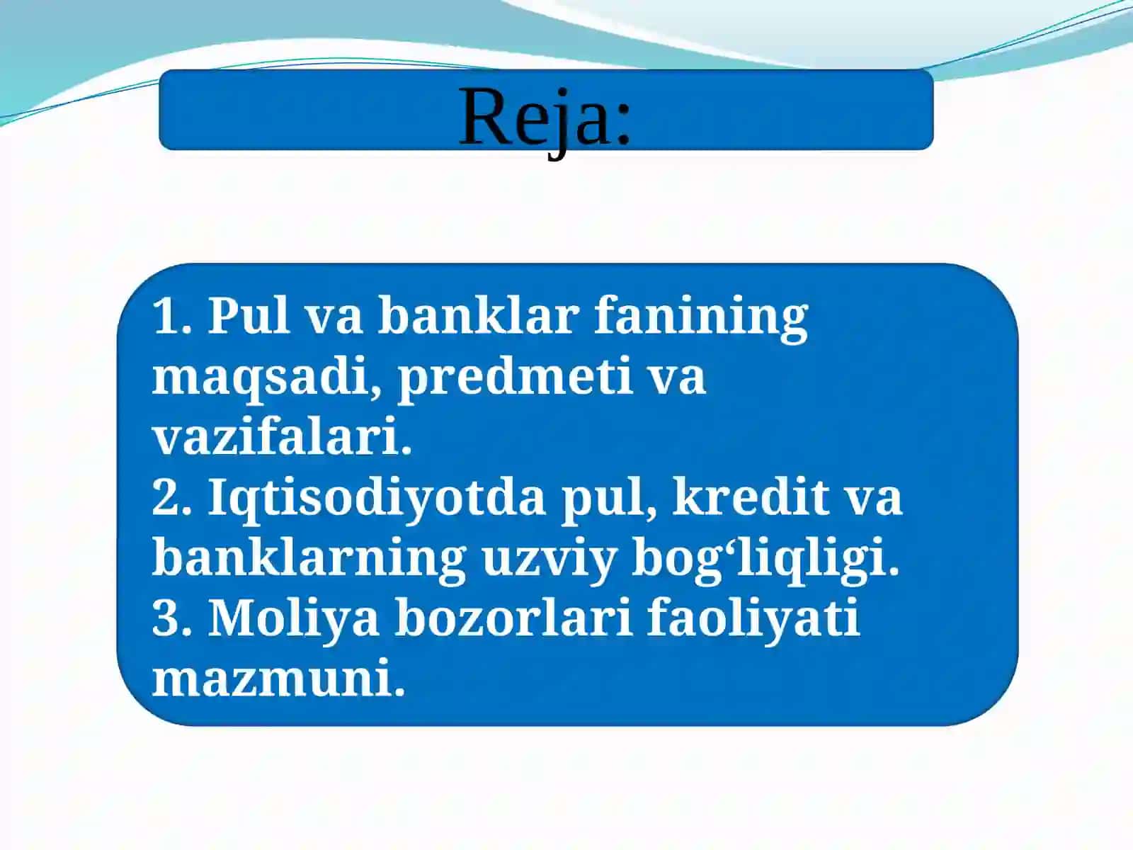 “Pulvabanklar”fanigakirish 2