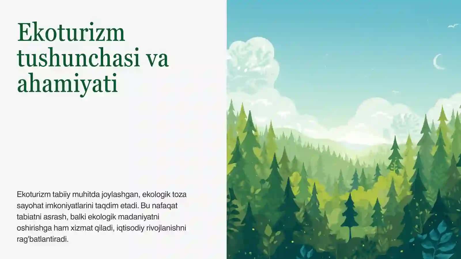 Ekoturizm bo'yicha xavfsizlik chora-tadbirlari 2