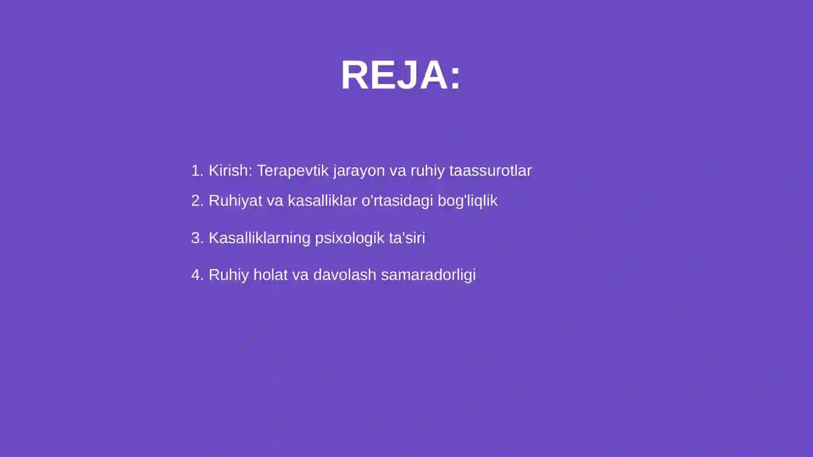 Terapevtik kasalliklar davolashda ruhiy taassurotlar 2