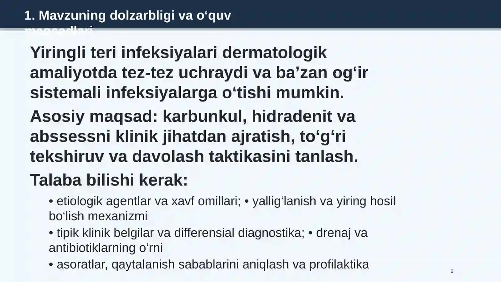 Karbunkul, gidradenit, absess 2