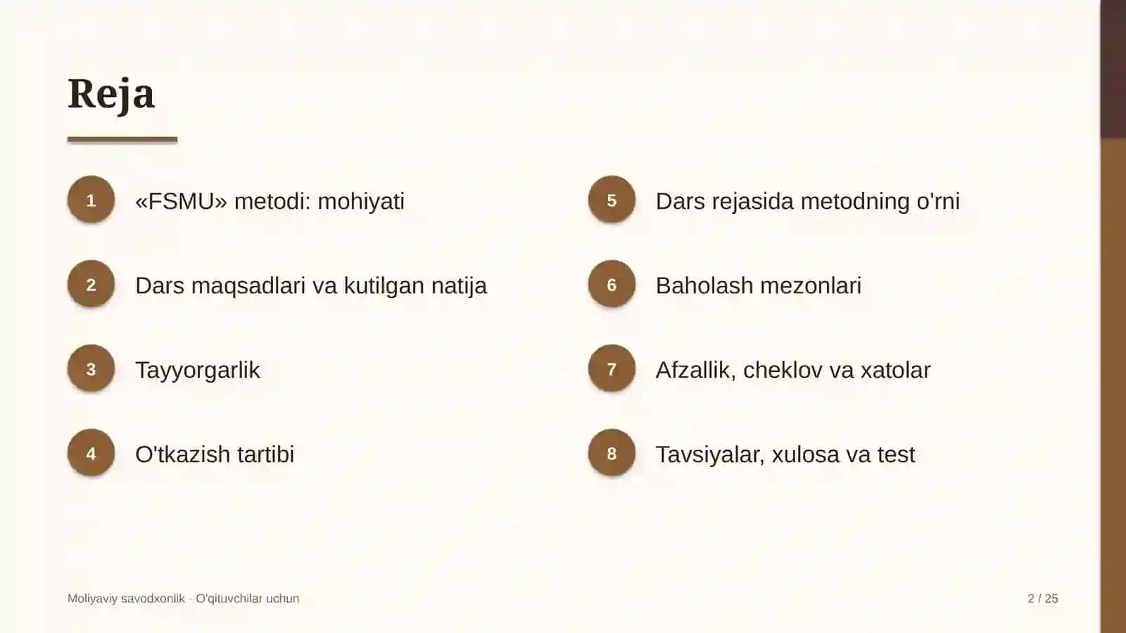 moliyaviy savodxonlik darslarida fsmu metodidan foydalanish 2089 2
