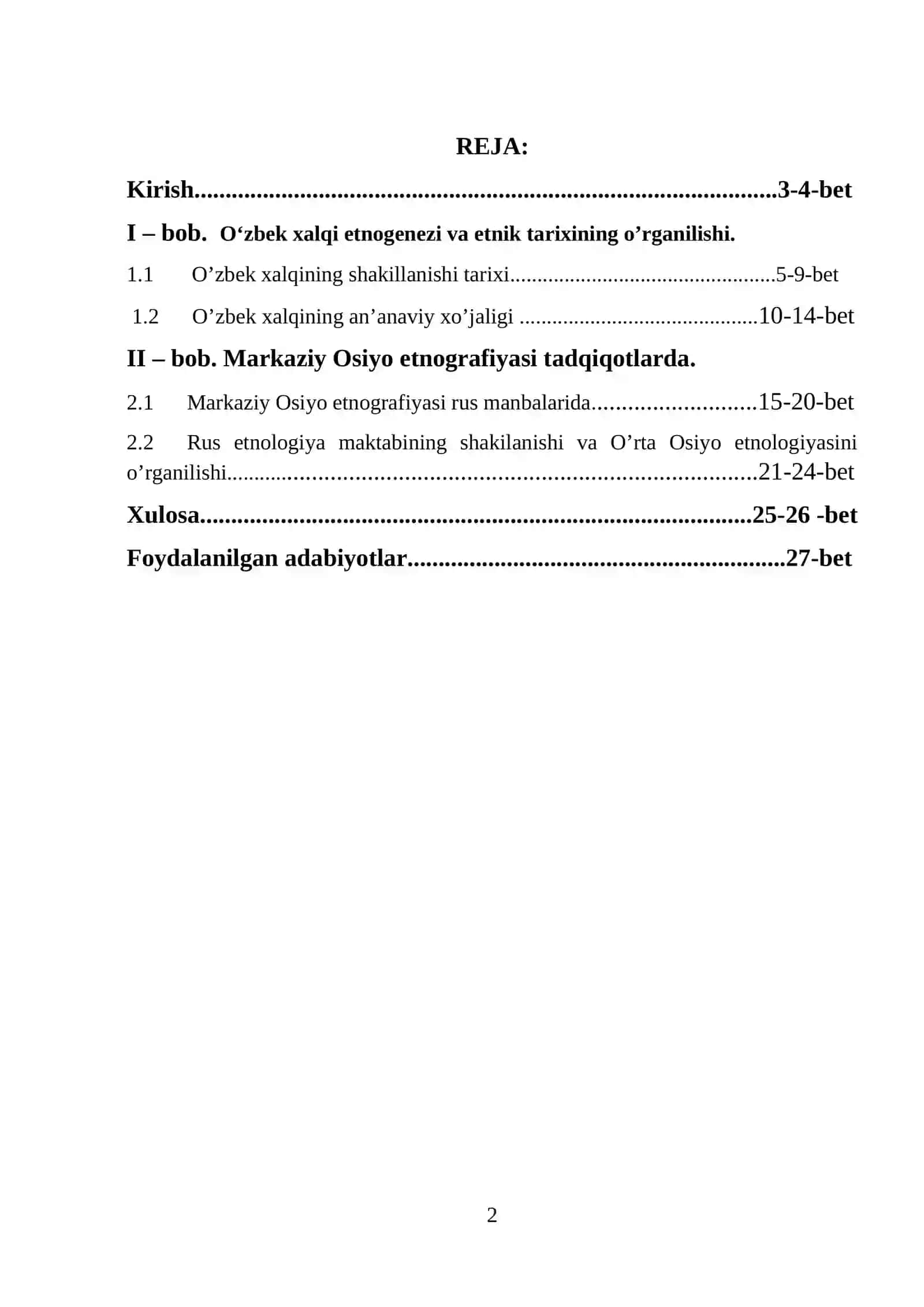 SOVETLAR DAVRIDA O‘ZBEKISTONDA ETNOGRAFIYAGA OID TADQIQOTLAR 2
