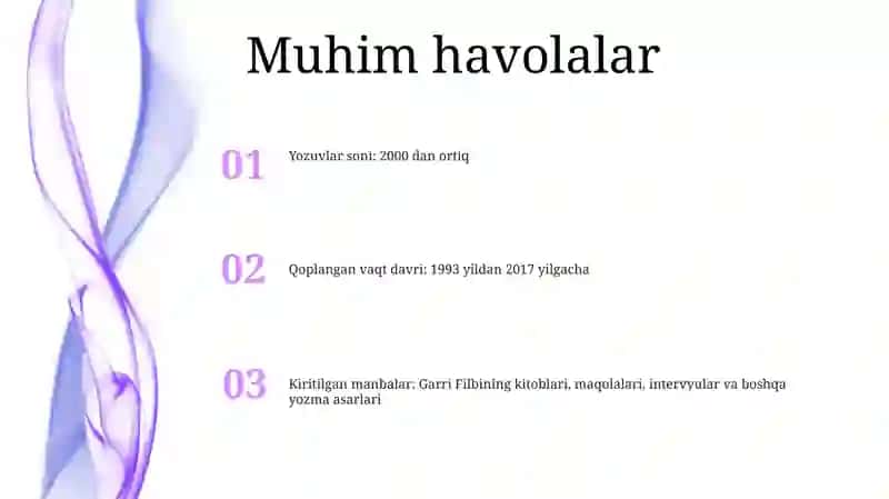 Garri Filbi Asarlari Biblografiyasi 2