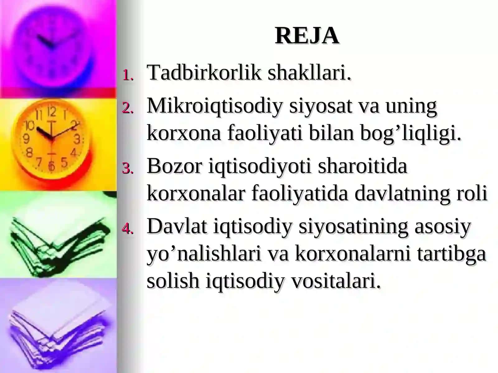 Firma(korxona)lar va ularning tashkiliy iqtisodiy asoslari 2