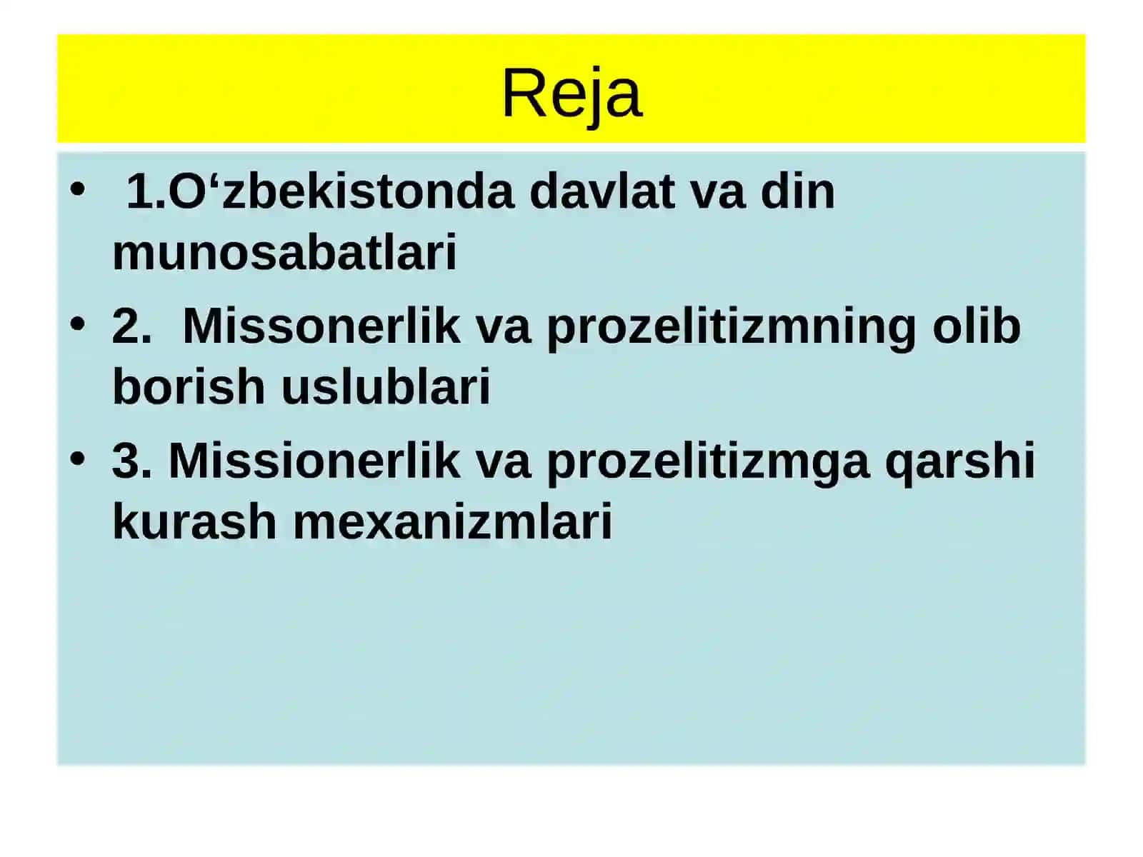Missionerlik va prozelitizmning siyosiy-ijtimoiy xavfi 2