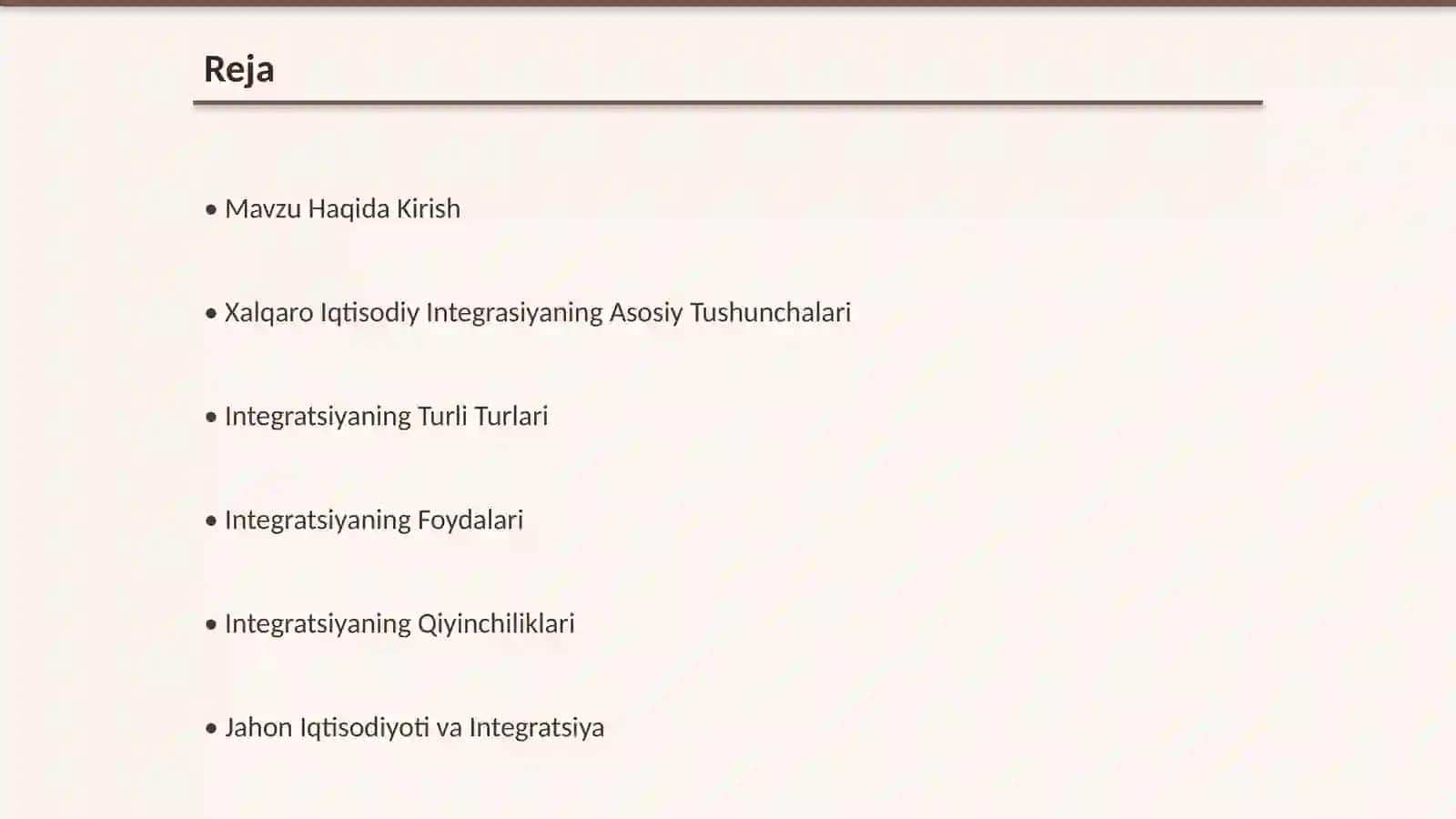 Xalqaro Iqtisodiy Integrasiyaning Mazmuni va Mohiyati 2