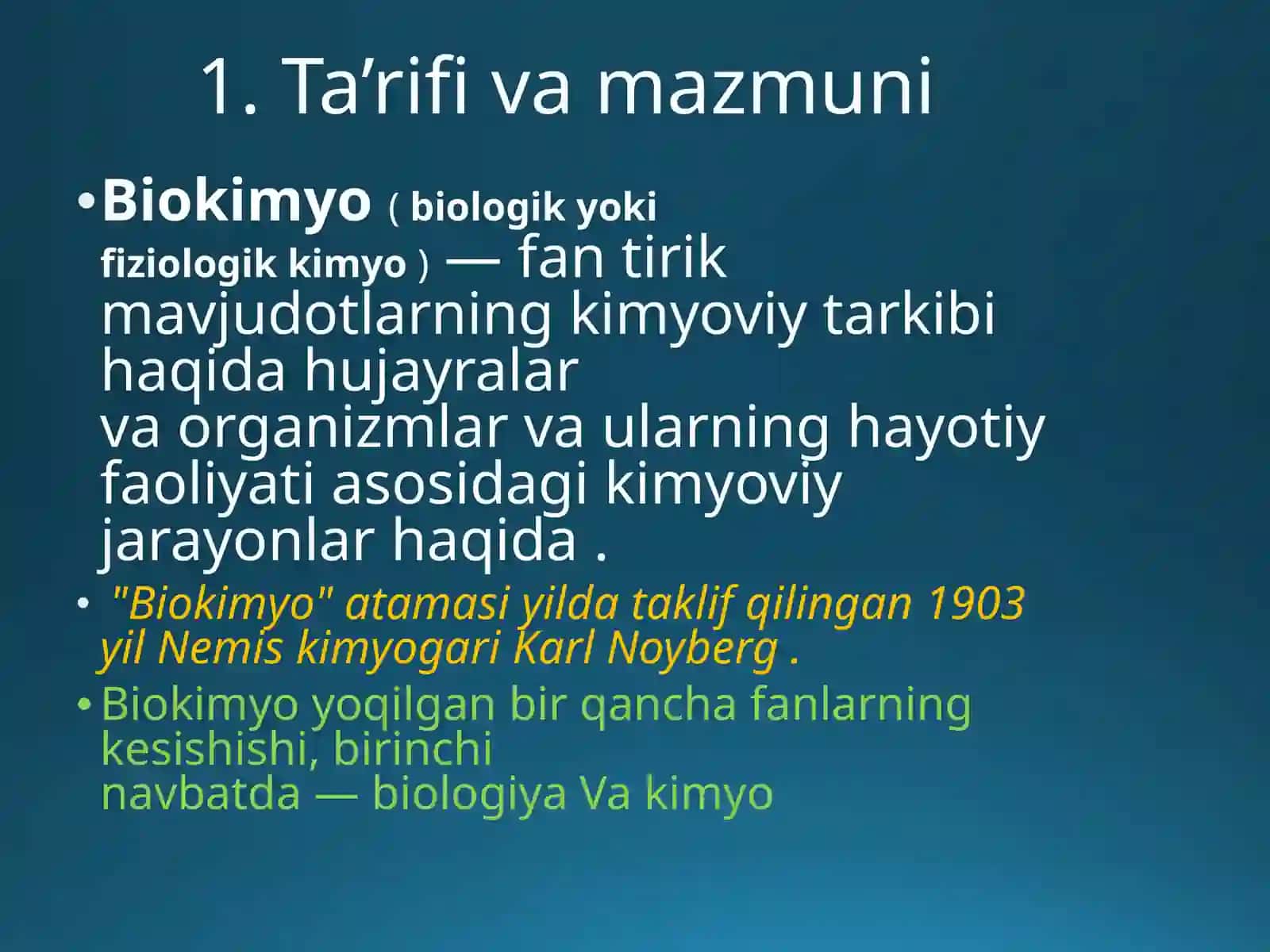 BIOKIMYO 2