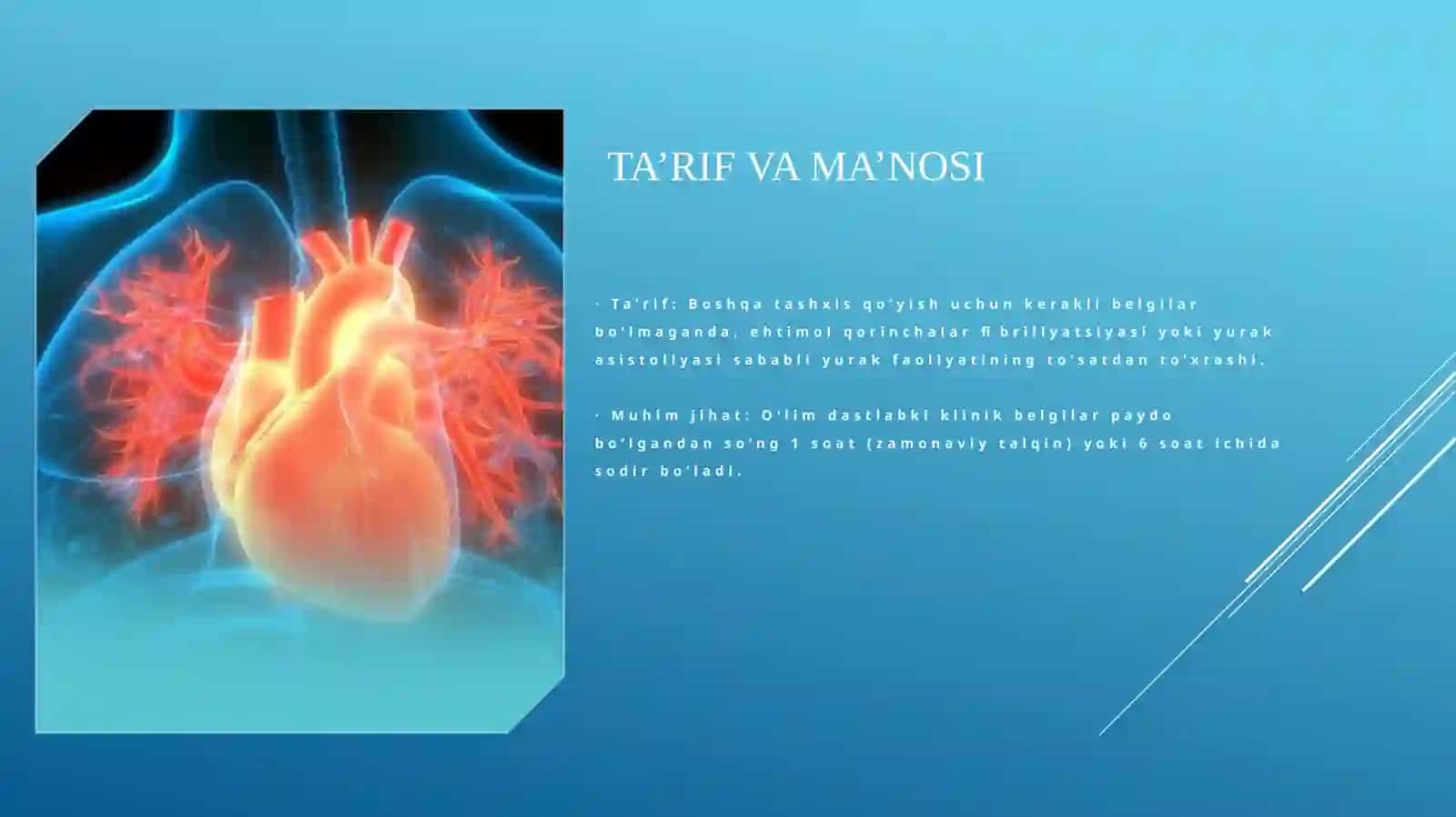 toʻsatdan yurakdan oʻlim sindromi 2